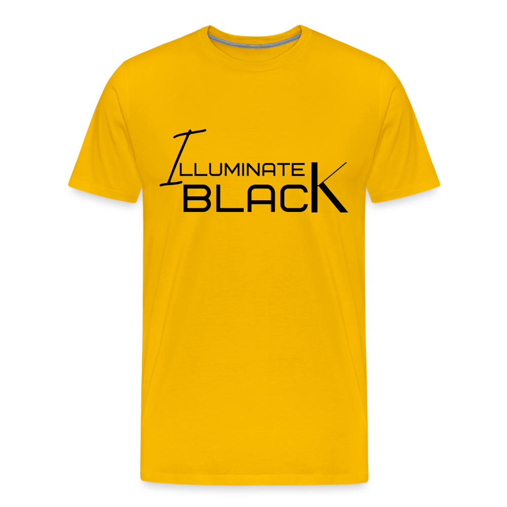 Men's Premium Graphic T-Shirt - sun yellow