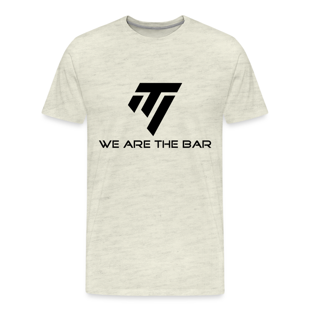 Men's Premium Graphic T-Shirt - heather oatmeal