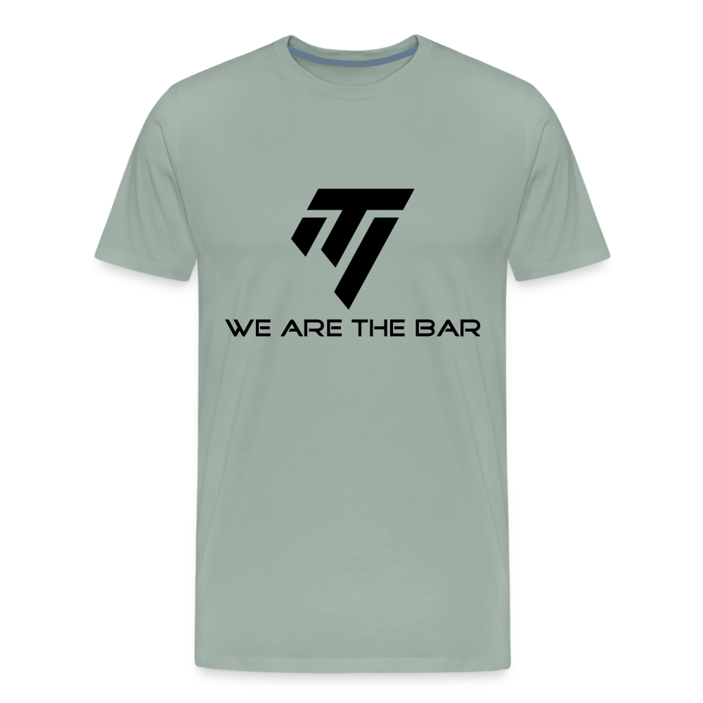 Men's Premium Graphic T-Shirt - steel green