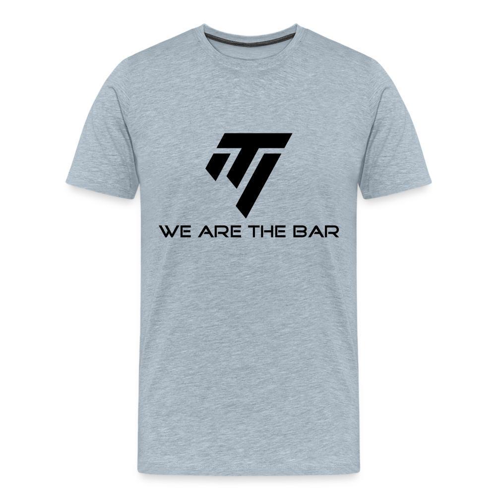 Men's Premium Graphic T-Shirt - heather ice blue