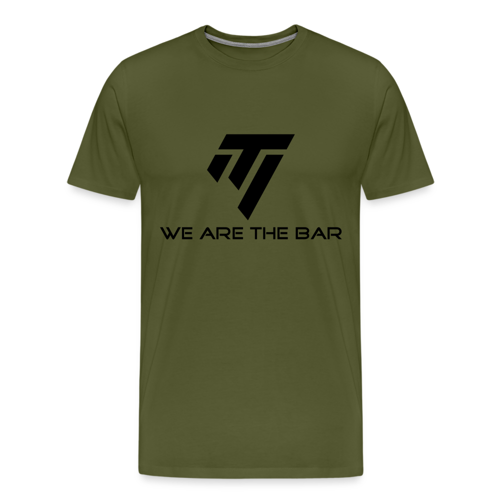 Men's Premium Graphic T-Shirt - olive green