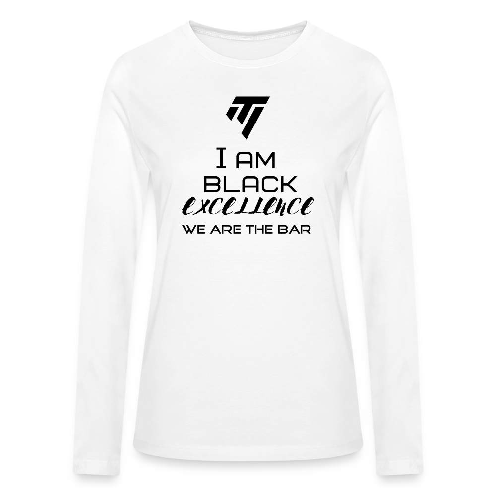 Bella + Canvas Women's Long Sleeve T-Shirt - white