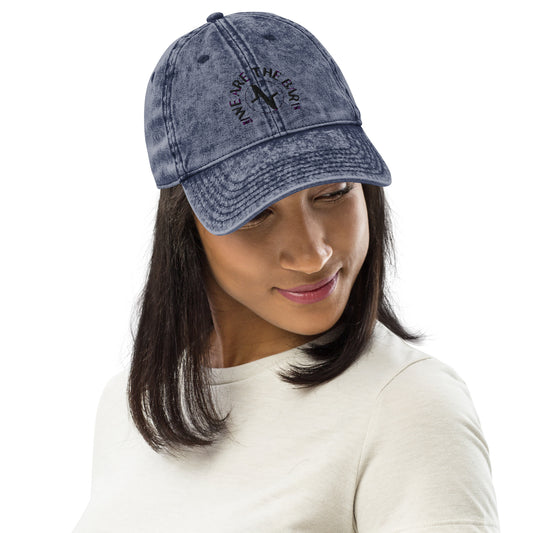 Vintage Cotton Twill We Are The Bar Cap